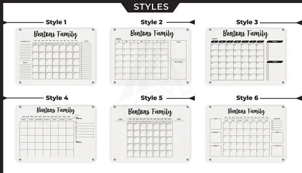 Multicolor_Metal_Family_Planner_3D_Gold_Acrylic_Calendar_For_Gifting