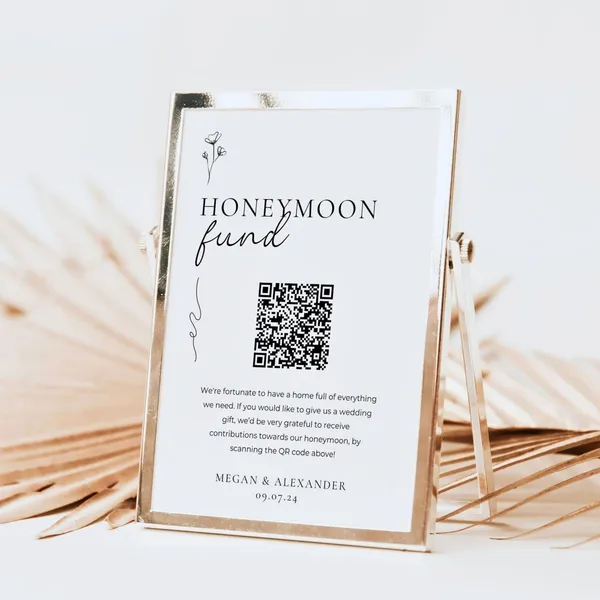 Multicolor_Metal_Custom_Honeymoon_Fund_Sign_For_Gifting