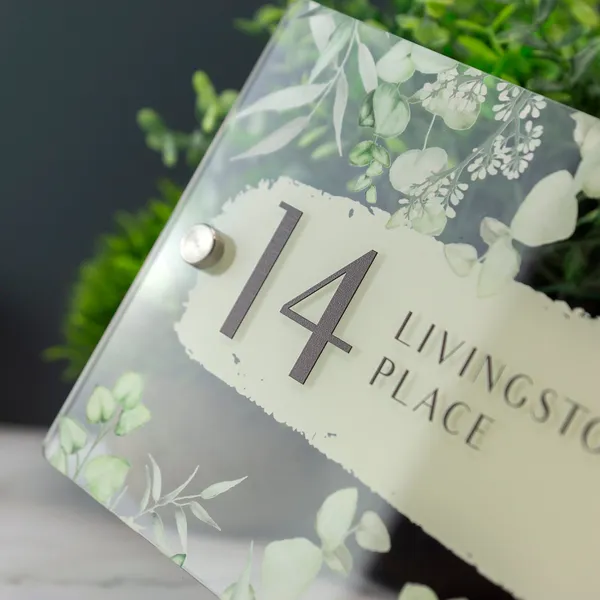 Multicolor_Metal_House_Number_Sign_Printed_Address_Signage_With_Eucalyptus_Modern_Vintage_Floral_Plaque_For_Gifting