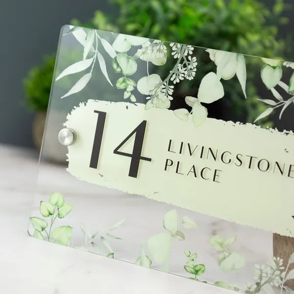 Multicolor_Metal_House_Number_Sign_Printed_Address_Signage_With_Eucalyptus_Modern_Vintage_Floral_Plaque_For_Gifting