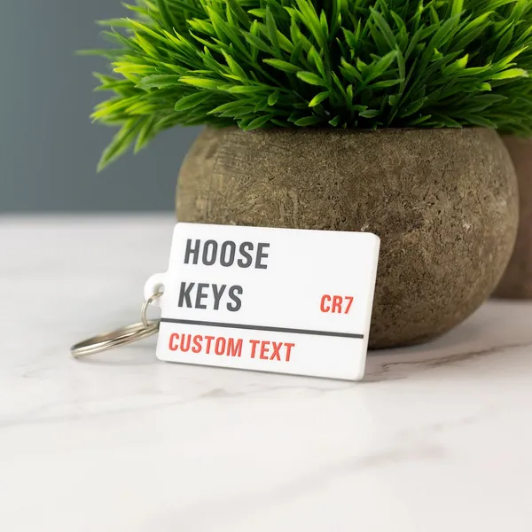 Multicolor_Metal_London_Street_Sign_Keyring_Custom_Keychain_For_Gifting