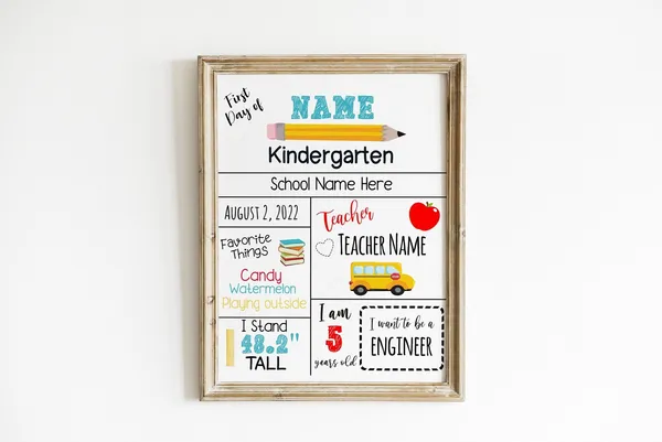 Multicolor_Metal_Back_To_School_Kids_Printable_Sign_First_Day_Of_School_Editable_For_Gifting