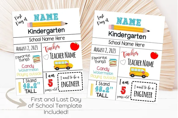 Multicolor_Metal_Back_To_School_Kids_Printable_Sign_First_Day_Of_School_Editable_For_Gifting