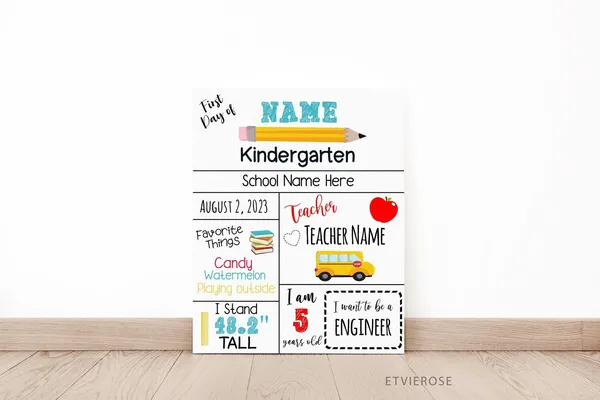 Multicolor_Metal_Back_To_School_Kids_Printable_Sign_First_Day_Of_School_Editable_For_Gifting