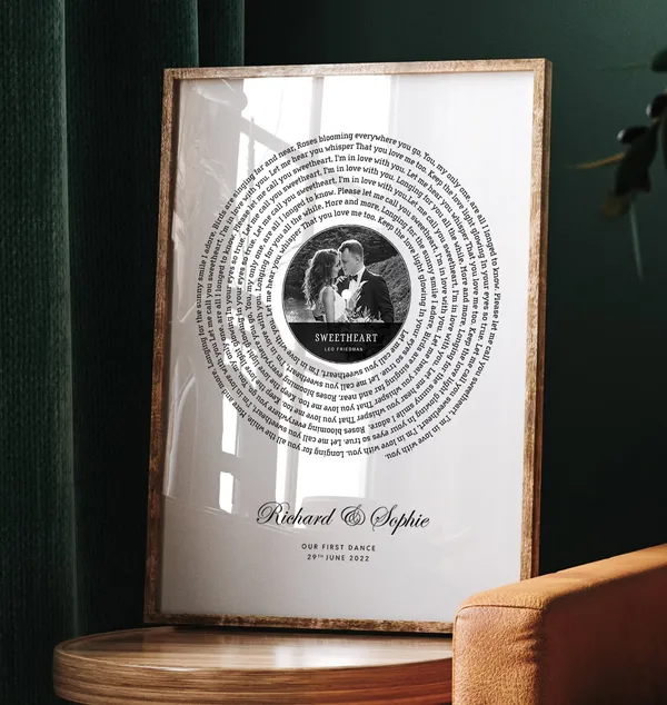 Multicolor_Metal_Custom_Song_Lyrics_Print_For_Gifting