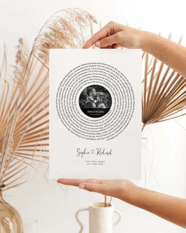 Multicolor_Metal_Custom_Song_Lyrics_Print_For_Gifting