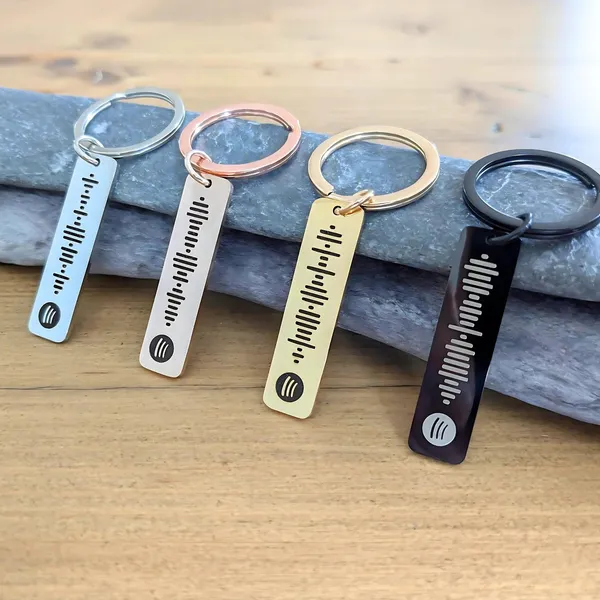 Multicolor_Metal_Custom_Spotify_Code_Keyring_Personalized_Music_For_Gifting