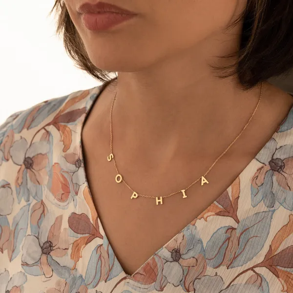 Multicolor_Metal_Personalised_Initial_Name_Necklace_For_Women