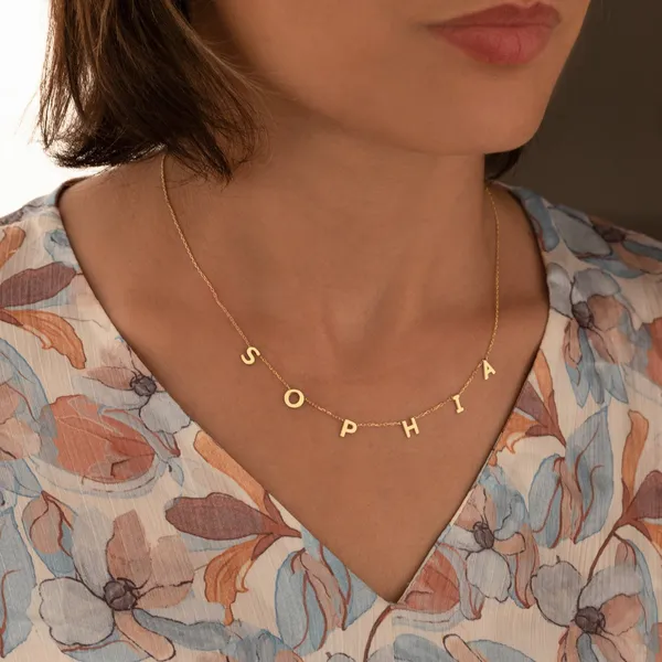 Multicolor_Metal_Personalised_Initial_Name_Necklace_For_Women