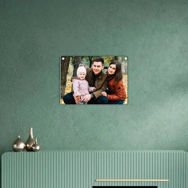 Multicolor_Metal_Custom_Family_Photo_Acrylic_Frame_For_Gifting