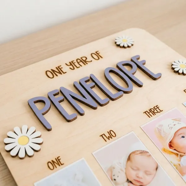 Multicolor_Metal_Baby_Monthly_Photo_Board_For_Gifting