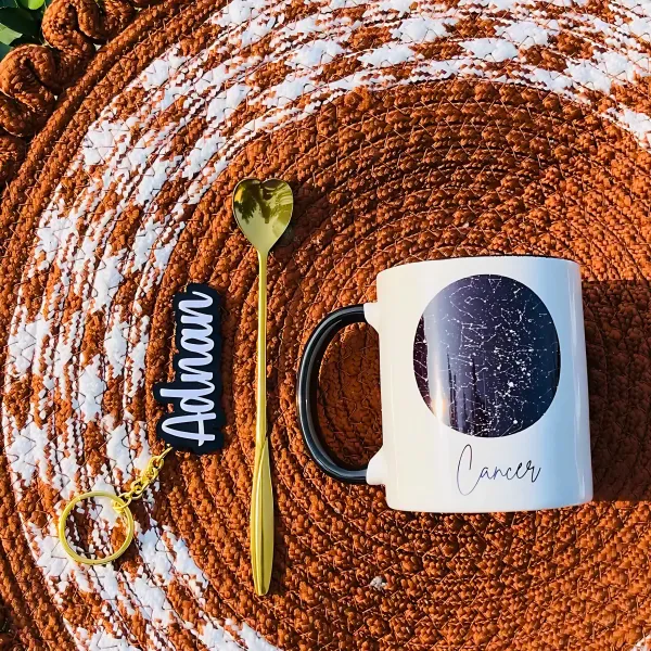 Multicolor_Ceramic_Birthday_Gift_Set_Combination_Of_Starmap_Mug_,Keychain_And_Golden_Spoon_For_Gifting