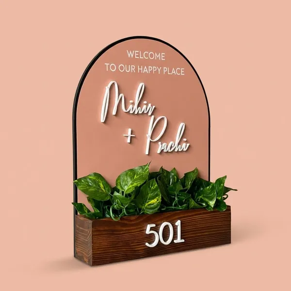 Multicolor_Wood_Name_Plate_With_Planter_For_Gifting