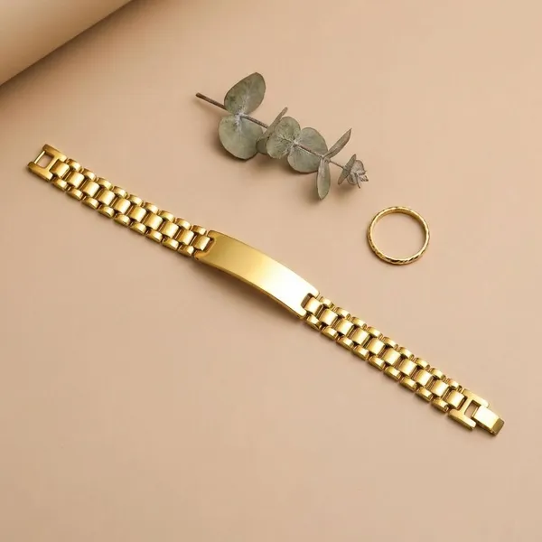 Multicolor_Metal_Personalized_Chain_Custom_Name_Bracelet_For_Gifting