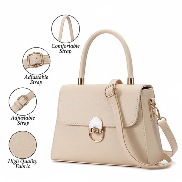 Pink_&_Off_White_Big_Pasting_Handbag_For_Women_|_Pack_Of_2_Handbag_With_Durable_Straps