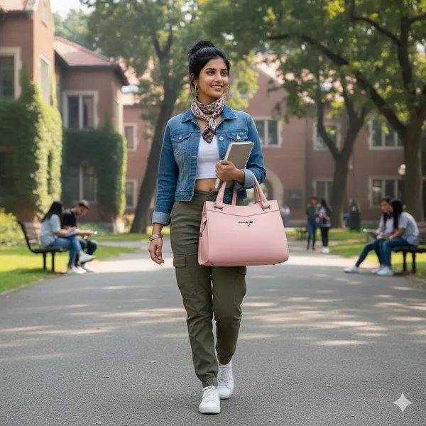 Pink_Big_Pasting_Handbag_For_Women_|_Premium_Handbag_With_Durable_Straps