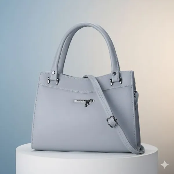 Gray_Big_Pasting_Handbag_For_Women_|_Premium_Handbag_With_Durable_Straps