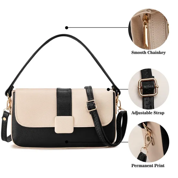 Black_Two_Tone_Handbag_For_Women_|_Premium_Handbag_With_Durable_Straps