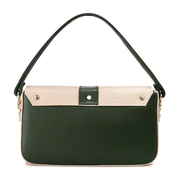 Green_Two_Tone_Handbag_For_Women__|_Premium_Handbag_With_Durable_Straps