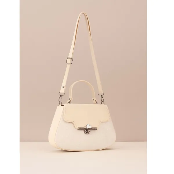 Cream_Heart_Lock_Hanbag_For_Women_|_Premium_Handbag_With_Durable_Straps
