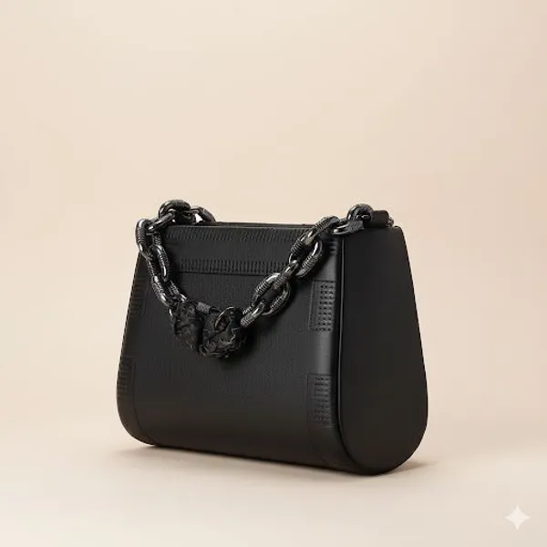 Black_Victory_Sign_Handbag_For_Women__|_Premium_Handbag_With_Durable_Straps