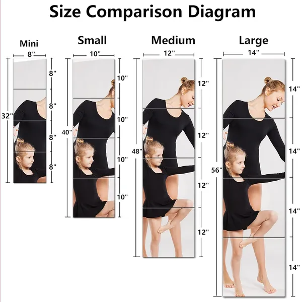 Multicollor_Unbreakable_Full_Length_Wall_Mirror_Tiles,Made_Of_Unbreakable_Plexiglass_Acrylic,Extra_Thick_1/8"_4_Pack_12"X12",_Long_Mirrors_For_Bedroom_Door,Usde_For_Closet,Workout_For_Home_Gym_Body