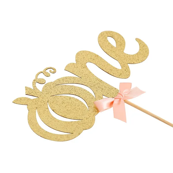 Gold_Pumpkin_One_Cake_Topper_For_Baby_Girls_-_Gold_Glitter_Cake_Topper_With_Rose_Pink_Bow_For_1St_Birthday,_Pumpkin_Birthday_Party_Decorations,_Glitter_Cake_Decorating_Supplies,_First_Birthday_Cake_Topper,_Cake_Smash_Decorations