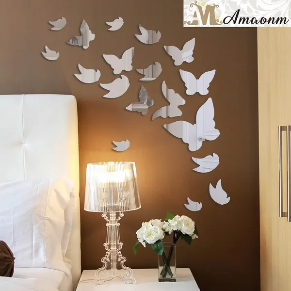 Multi_Amaonm_21_Pcs_Removable_Crystal_Acrylic_Mirror_Butterfly_Wall_Decals_Fashion_Diy_Home_Decorations_Art_Decor_Wall_Stickers_Murals_For_Kids_Nursery_Room_Bedroom_Door_Bathroom