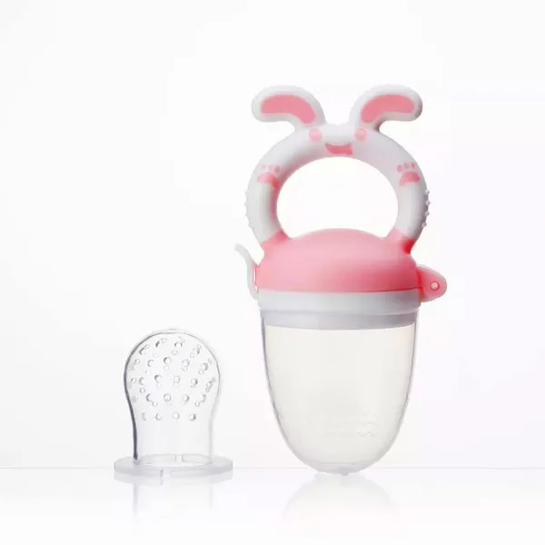 Pink_Bunny_Shape_2_In_1_Fruit_Feeder_+_Teether_For_Babies_Extra_Mesh_&_Pacifier_Chain_Combo_Pack_Of_3_(Baby_Pink)