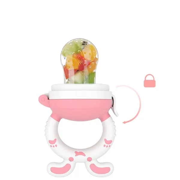 Pink_Bunny_Shape_2_In_1_Fruit_Feeder_+_Teether_For_Babies_Extra_Mesh_&_Pacifier_Chain_Combo_Pack_Of_3_(Baby_Pink)