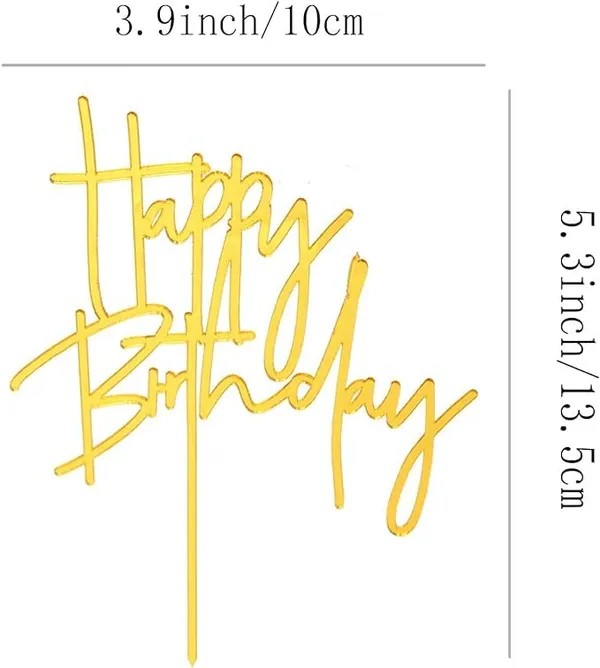 Gold_Happy_Birthday_Cake_Topper_|_Golden_Acrylic_Cake_Topper_|_Cake_Decoration_|_B'Day_Celebration/Party_Decor_|_Golden_Color