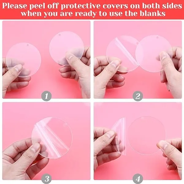 Transparent_Acrylic_Blank_Keychain_|_30_Pcs_Ornament_Acrylic_Blanks_Discs_Keychain_|_2.5Inch_Round_With_Hole_For_Engraving_Diy_Projects_|_Clear