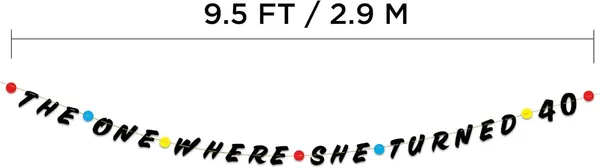 Black_The_One_Where_She_Turns_40_Banner_|_Funny_40Th_Birthday_Decoration_|_Friends_Theme_Banner_|_Pre-Assembled_Hanging_Garland_For_Women_40Th_Birthday