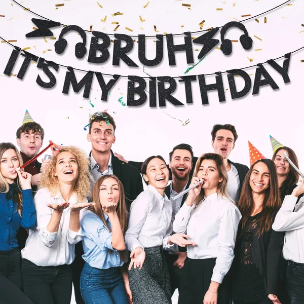 Black_Bruh_It’S_My_Birthday_Banner_|_Funny_Black_Glitter_Birthday_Decorations_For_Teen_Boys_|_Pre-Strung_Party_Banner_For_Preteens,_Teenagers_|_Cool_Birthday_Party_Supplies_&_Decor