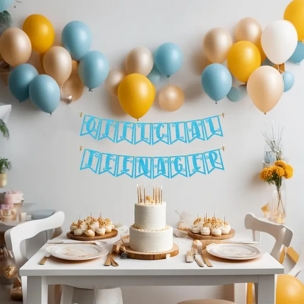 Blue_13Th_Birthday_Decorations_-_Official_Teenager_Glitter_Banner_|_Blue_Glitter_Bunting_For_Girls_&_Boys_|_13Th_Birthday_Party_Supplies_|_Pre-Assembled_|_No_Diy_Required