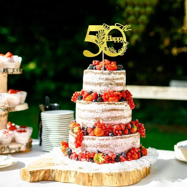 Gold_Happy_50Th_Birthday_Cake_Topper_|_Gold_Glitter_Cardboard_Cake_Decoration_|_50_Number_Topper_For_Birthday_Celebration_|_Reusable_&_Sturdy
