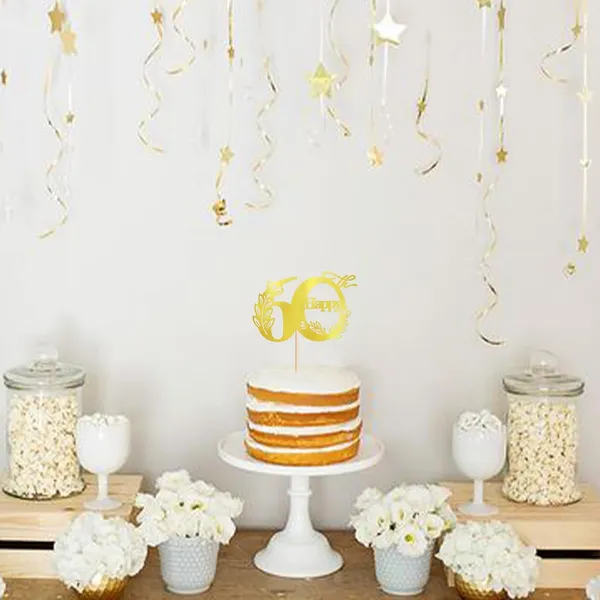 Gold_Happy_60Th_Birthday_Cake_Topper_|_Gold_Glitter_Cardboard_Cake_Decoration_|_60_Number_Topper_For_Birthday_Celebration_|_Reusable_&_Sturdy