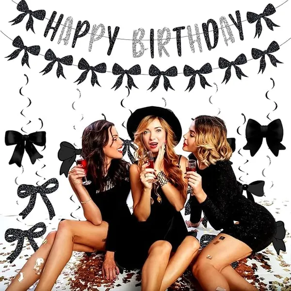 Black_Black_Bow_Happy_Birthday_Decoration_Set_|_Glitter_Banner,_Hanging_Swirl_Decorations_&_Bow_Ornaments_|_Elegant_Birthday_Party_Supplies_For_Girls,_Women,_Teens_&_Adults