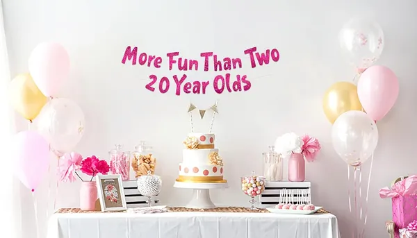 Pink_More_Fun_Than_Two_20_Year_Olds_Banner_|_Pink_Glitter_40Th_Birthday_Party_Decoration_|_Funny_Birthday_Garland_For_Women_&_Men_|_Pre-Strung,_Reusable_–_No_Diy_Needed