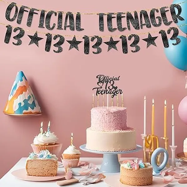 Black_13Th_Birthday_Decorations_-_Official_Teenager_Glitter_Banner_With_Number_13_Garland_And_Cake_Topper_|_Black_Glitter_Birthday_Decor_For_Girls_&_Boys_|_Pre-Assembled_|_No_Diy_Needed