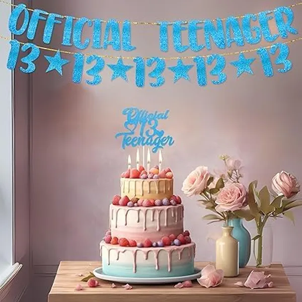 Blue_13Th_Birthday_Decorations_-_Official_Teenager_Glitter_Banner_With_Number_13_Garland_And_Cake_Topper_|_Blue_Glitter_Birthday_Decor_For_Girls_&_Boys_|_Pre-Assembled_|_No_Diy_Needed