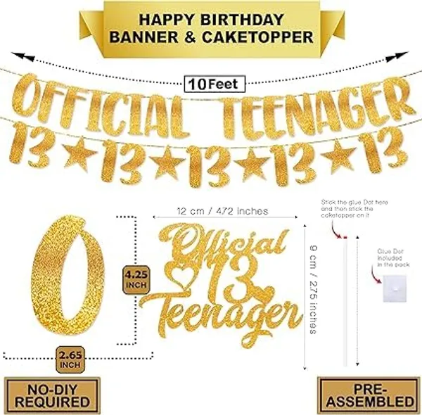 Gold_13Th_Birthday_Decorations_-_Official_Teenager_Glitter_Banner_With_Number_13_Garland_And_Cake_Topper_|_Golden_Glitter_Birthday_Decor_For_Girls_&_Boys_|_Pre-Assembled_|_No_Diy_Needed