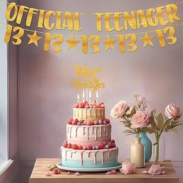 Gold_13Th_Birthday_Decorations_-_Official_Teenager_Glitter_Banner_With_Number_13_Garland_And_Cake_Topper_|_Golden_Glitter_Birthday_Decor_For_Girls_&_Boys_|_Pre-Assembled_|_No_Diy_Needed