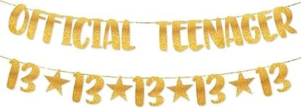 Gold_13Th_Birthday_Decorations_-_Official_Teenager_Glitter_Banner_With_Number_13_Garland_And_Cake_Topper_|_Golden_Glitter_Birthday_Decor_For_Girls_&_Boys_|_Pre-Assembled_|_No_Diy_Needed
