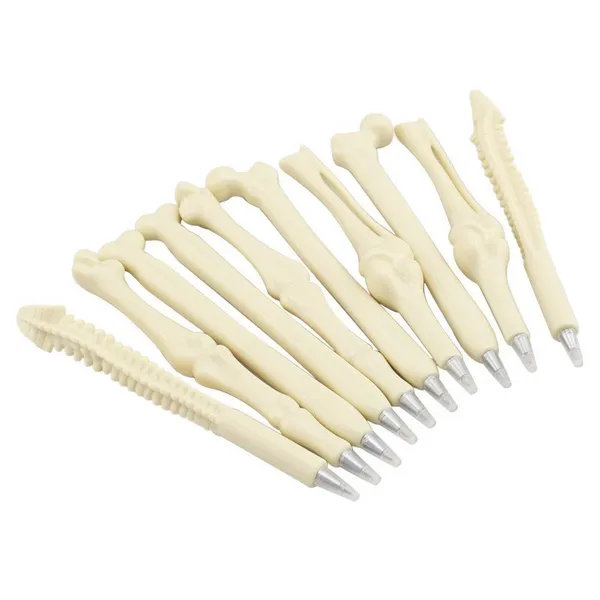 Multicollor_Mxxgmyj_Creative_Novelty_Bone_Shape_Ink_Ballpoint_Pens_Finger_Pen_Nurse_Doctor_Pen_Stationery_Gift_Crazy_Student_Gift_Pack_Of_20