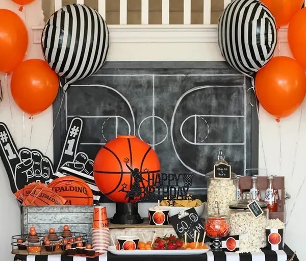 Black_Basketball_Happy_Birthday_Cake_Topper_|_Black_Glitter_Cake_Topper_For_Birthday_|_Birthday_Party_Decoration_|_Basketball_Theme_Party_|_Black