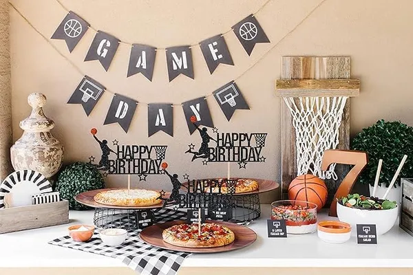 Black_Basketball_Happy_Birthday_Cake_Topper_|_Black_Glitter_Cake_Topper_For_Birthday_|_Birthday_Party_Decoration_|_Basketball_Theme_Party_|_Black