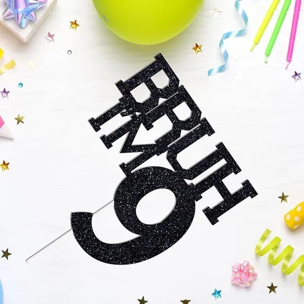 Black_Bruh_I'M_9_Black_Glitter_Cake_Topper_|_Happy_9Th_Birthday_|_It'S_My_9Th_Birthday_|_Cool_Birthday_Party_Decoration_For_Kids