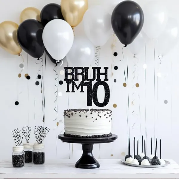 Black_Bruh_I'M_Black_Glitter_Cake_Topper_|_Happy_Birthday_|_It'S_My_Birthday_|_Cool_Birthday_Party_Decoration_For_Kids