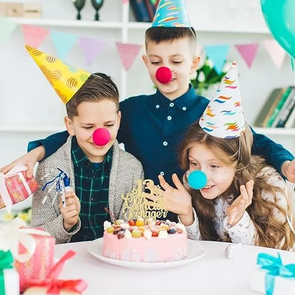 Gold_13_Official_Teenager_Cake_Topper_|_Glitter_Number_13Th_Birthday_Cake_Decoration_|_Pre-Assembled_|_Party_Supplies_For_Boys_&_Girls/Pack_Of_1_/_Gold